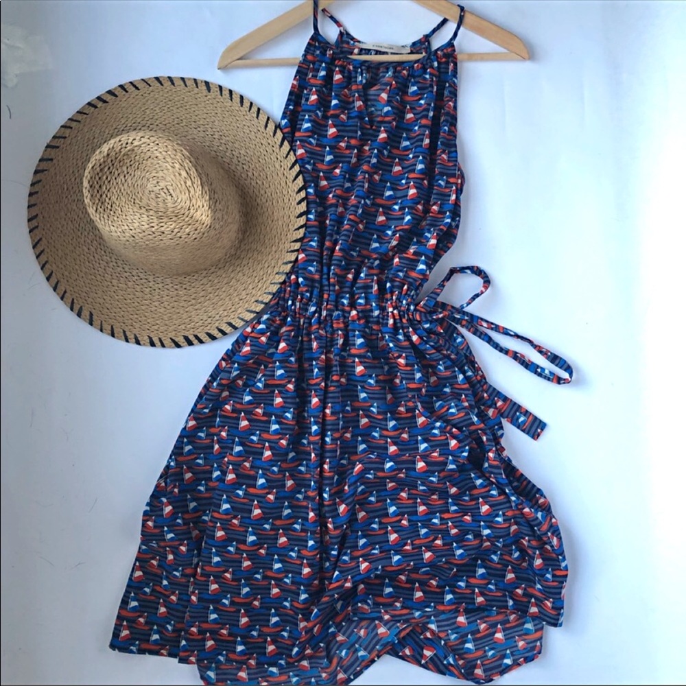 41 Hawthorn Tammi Sun Dress In Sailboat Print | M